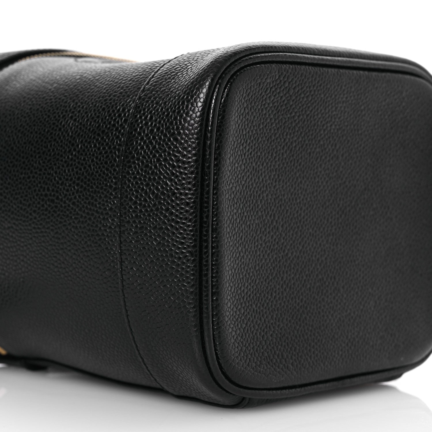 Chanel Caviar Vanity Cosmetic Case Black 10 of 12