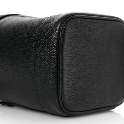 Chanel Caviar Vanity Cosmetic Case Black 10 of 12
