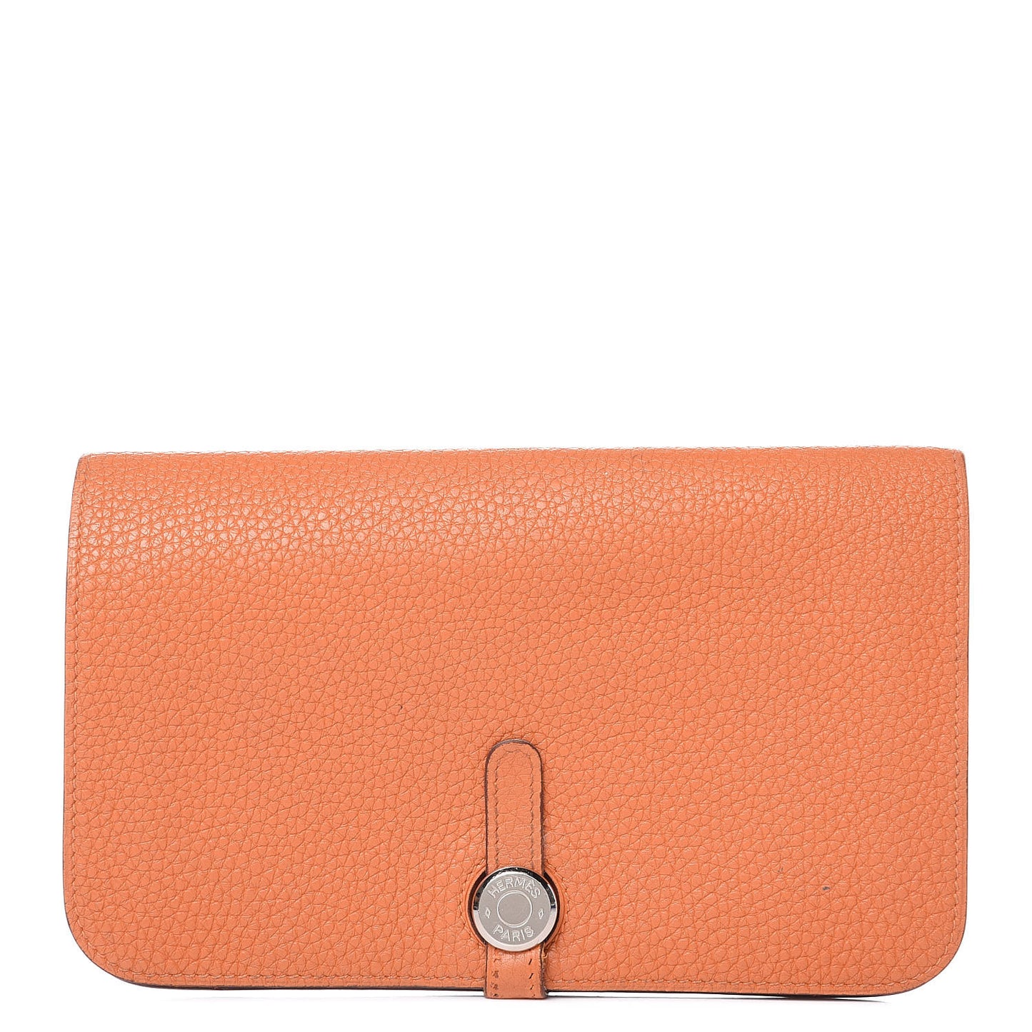 Togo Dogon Duo Wallet Orange