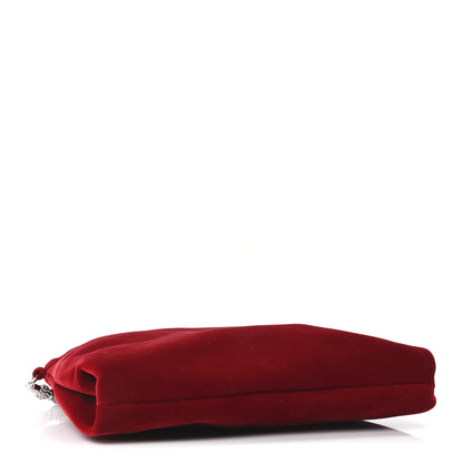 Jimmy Choo Velvet Callie Shoulder Bag Red 4 of 10