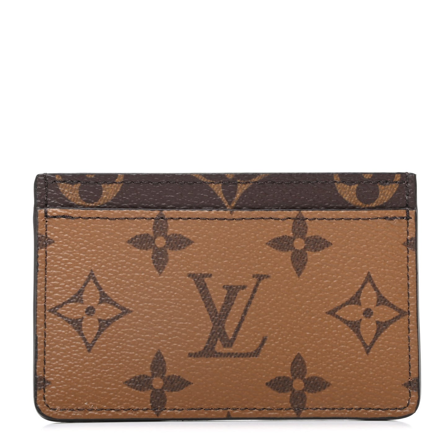 Reverse Monogram Card Holder