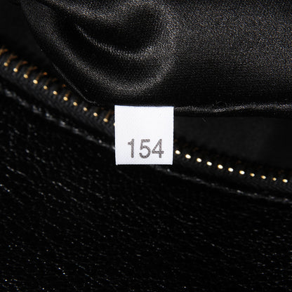 Miu Miu Goatskin Madras Top Handle Tote Nero Black 8 of 9