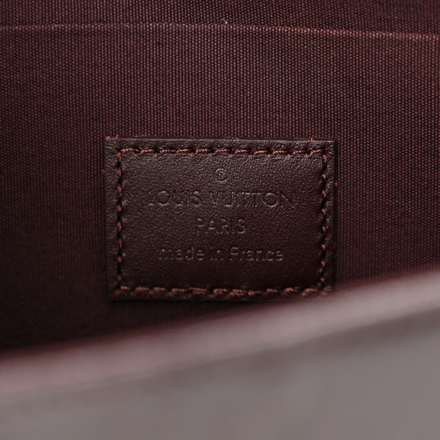 Louis Vuitton Vernis Pochette Felicie Chain Wallet Amarante 7 of 11