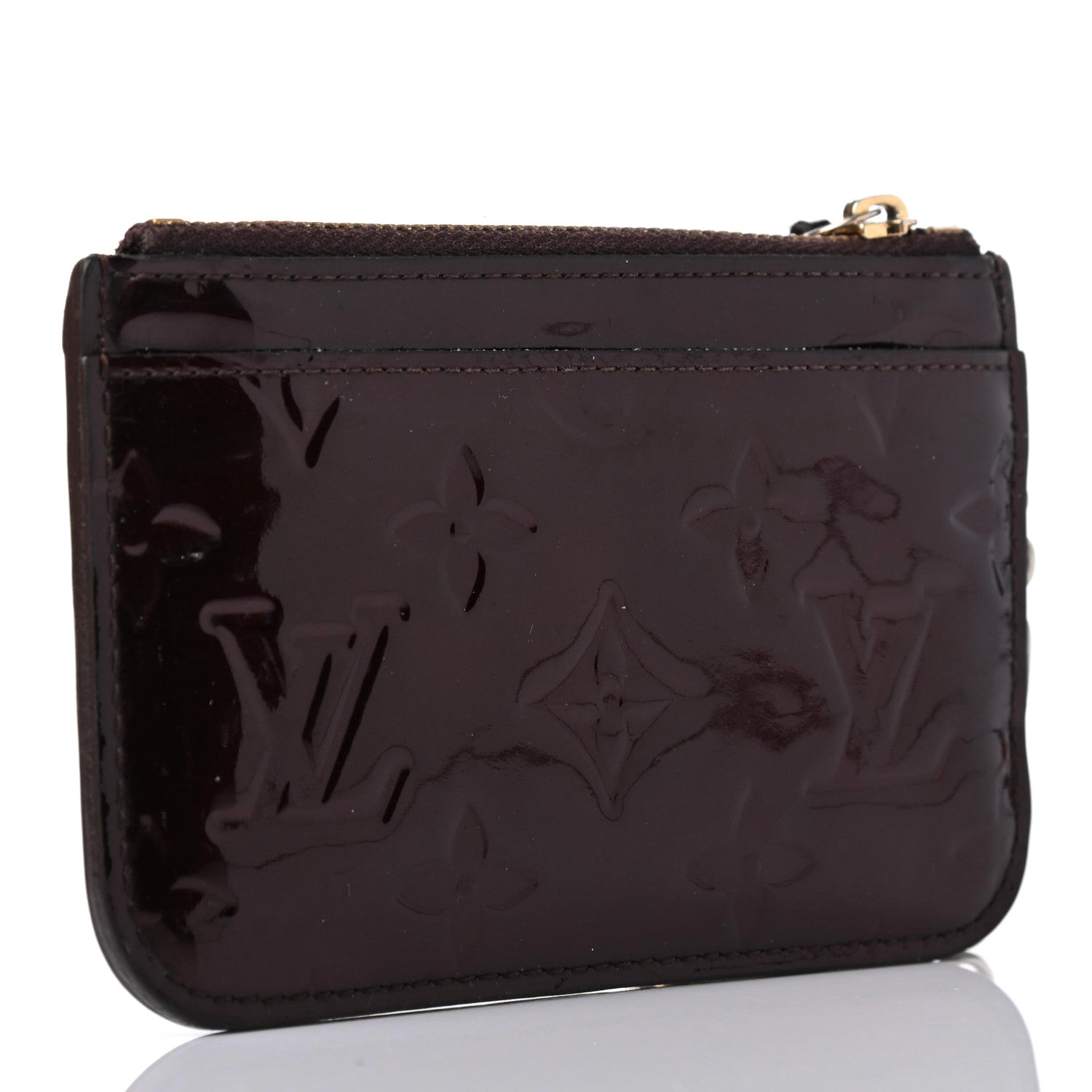 Louis Vuitton Vernis Key Pouch Amarante 2 of 4