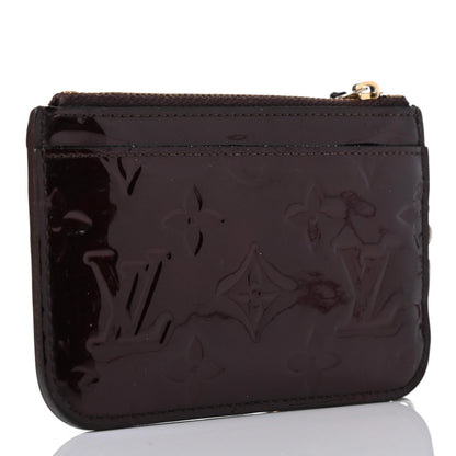Louis Vuitton Vernis Key Pouch Amarante 2 of 4