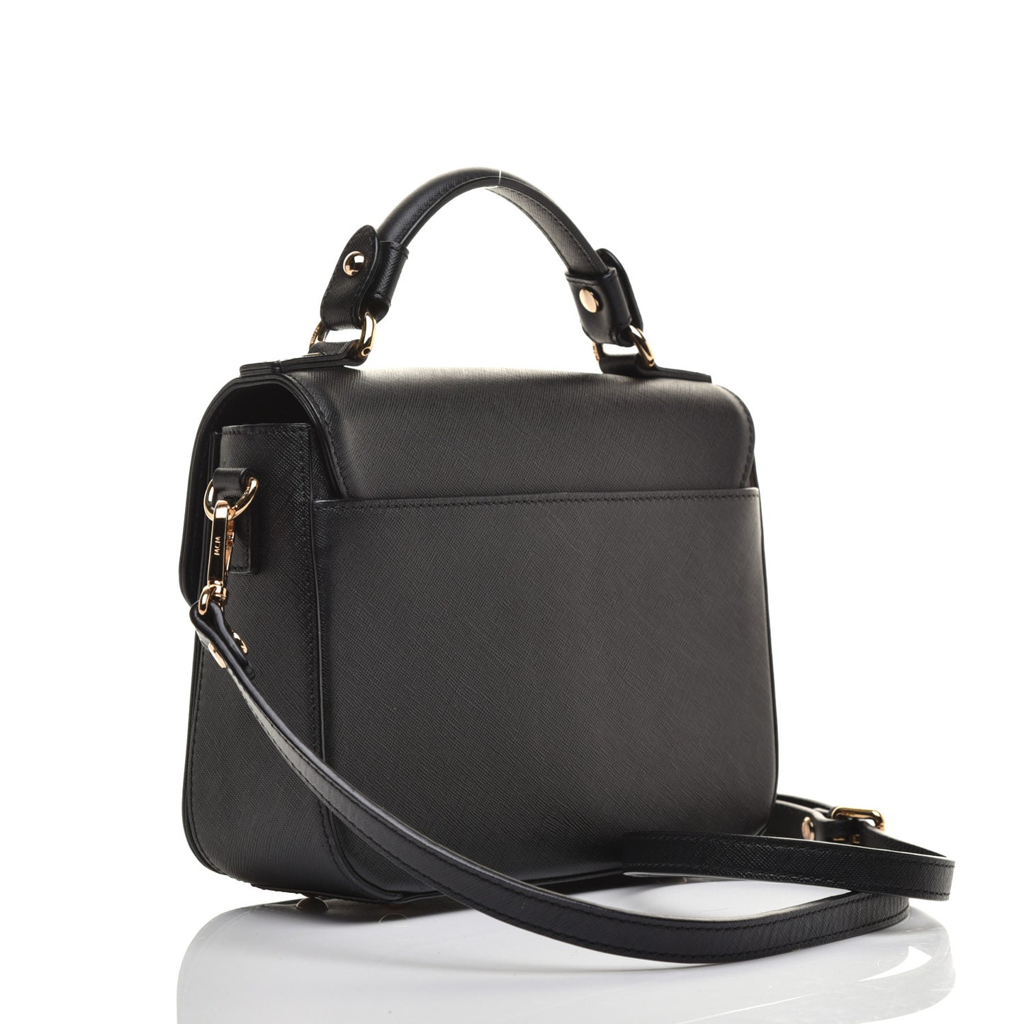 Saffiano Milla Crossbody Black