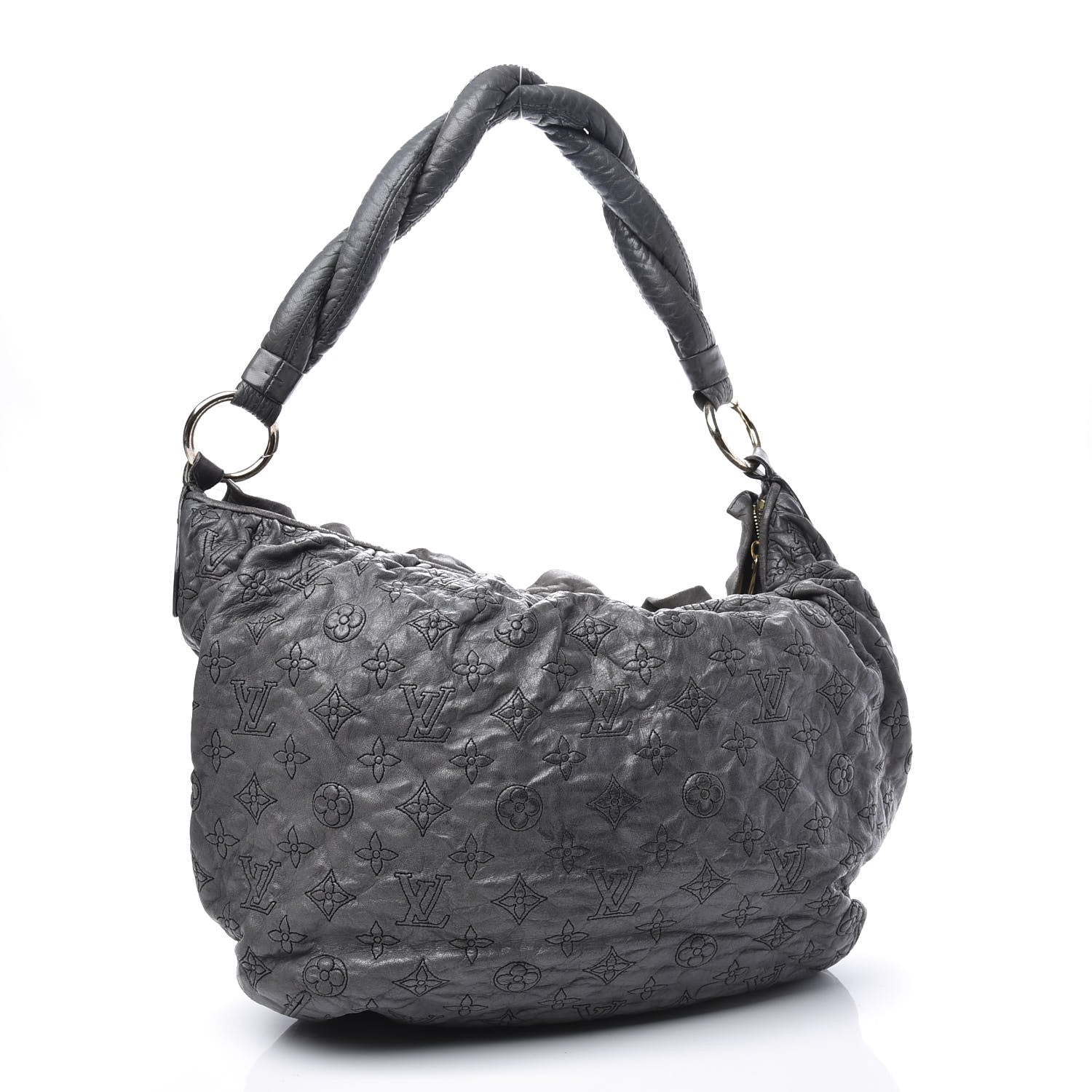 Louis Vuitton Lambskin Nimbus Olympe GM Anthracite 2 of 14