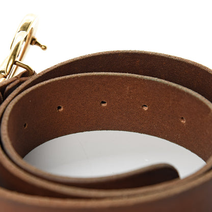 Gucci Faded Calfskin Double G 40mm Belt 80 32 Cuir 5 of 7