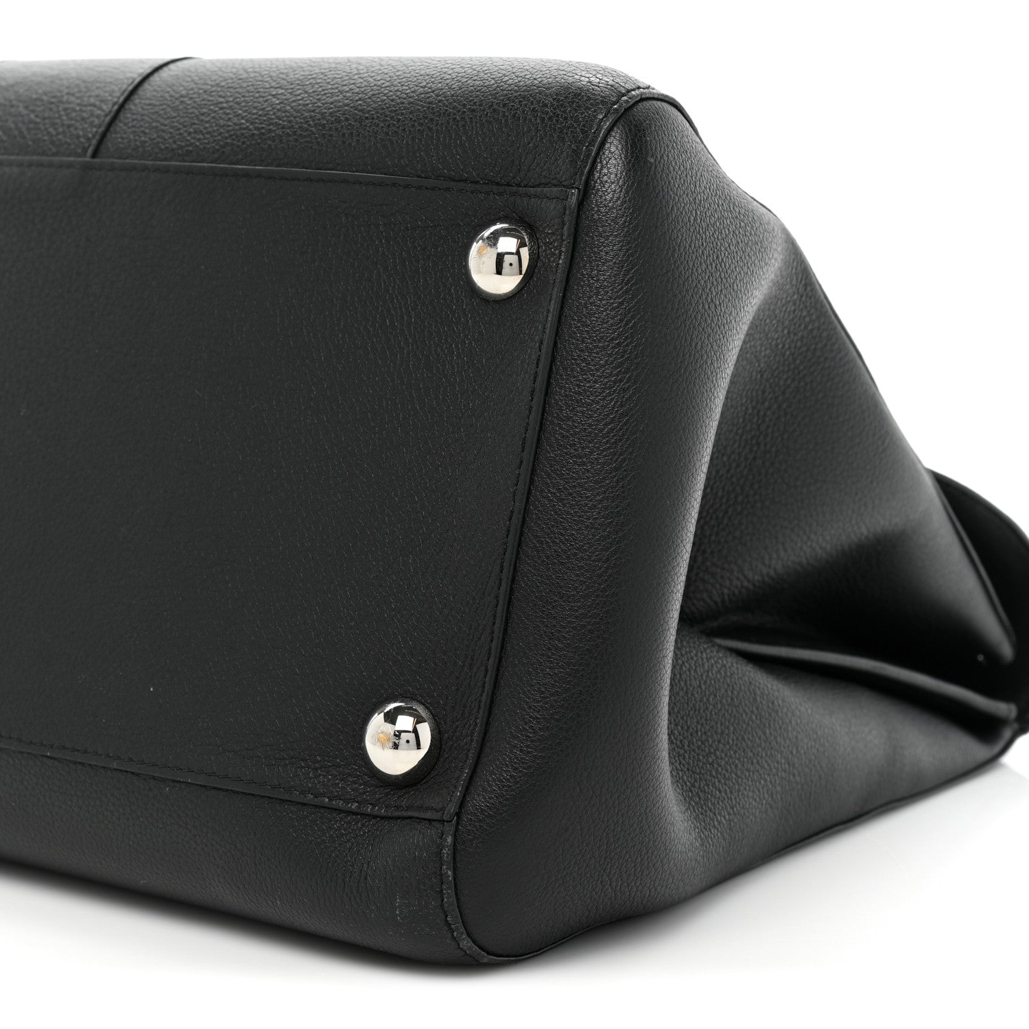 Delvaux Grained Calfskin GM Brillant Satchel Black 7 of 19