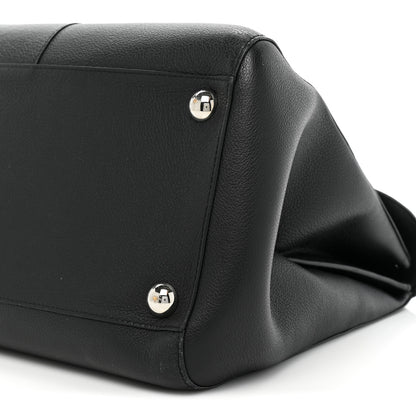 Delvaux Grained Calfskin GM Brillant Satchel Black 7 of 19