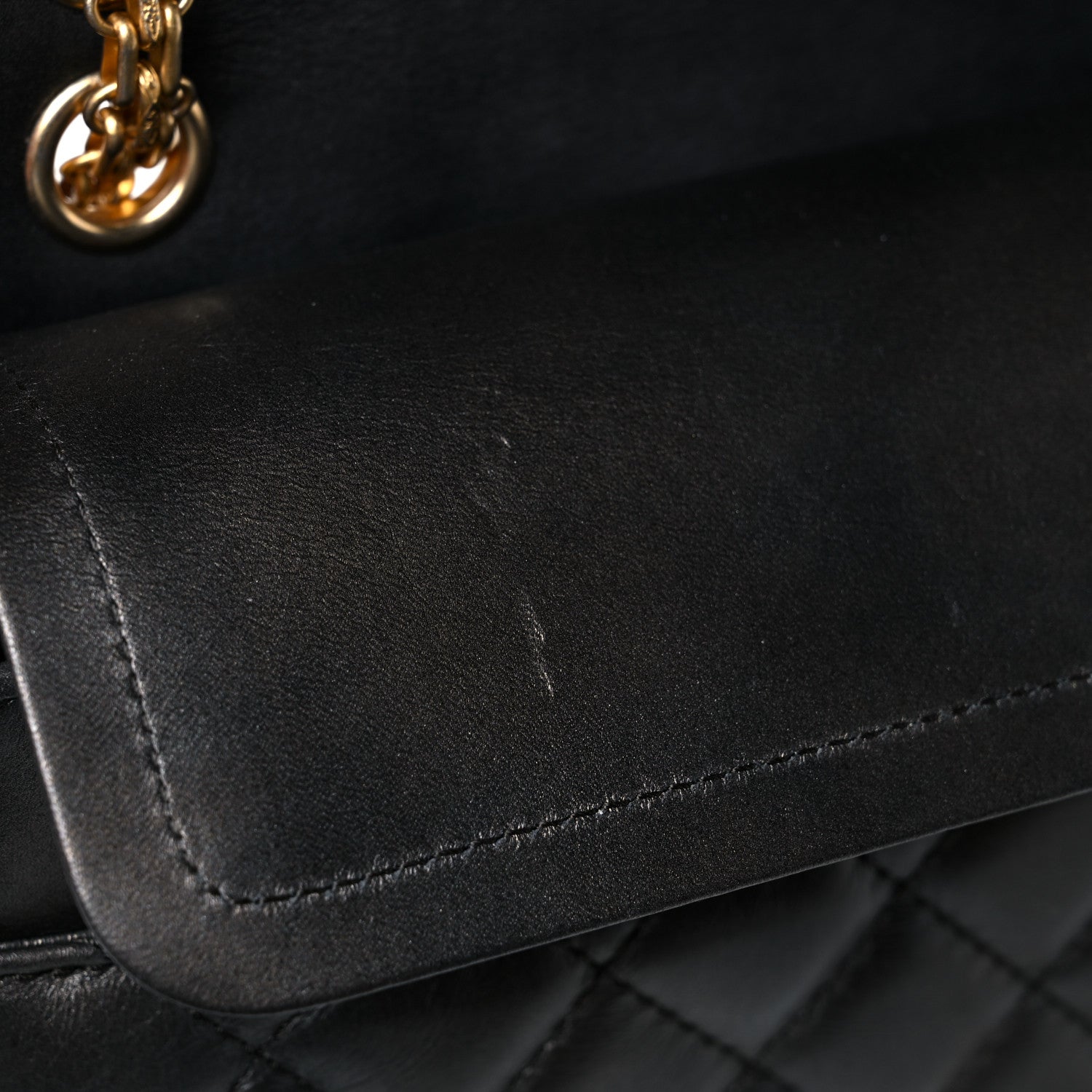 Chanel Metallic Calfskin Quilted 2.55 Reissue 226 Flap Charcoal 14 of 21