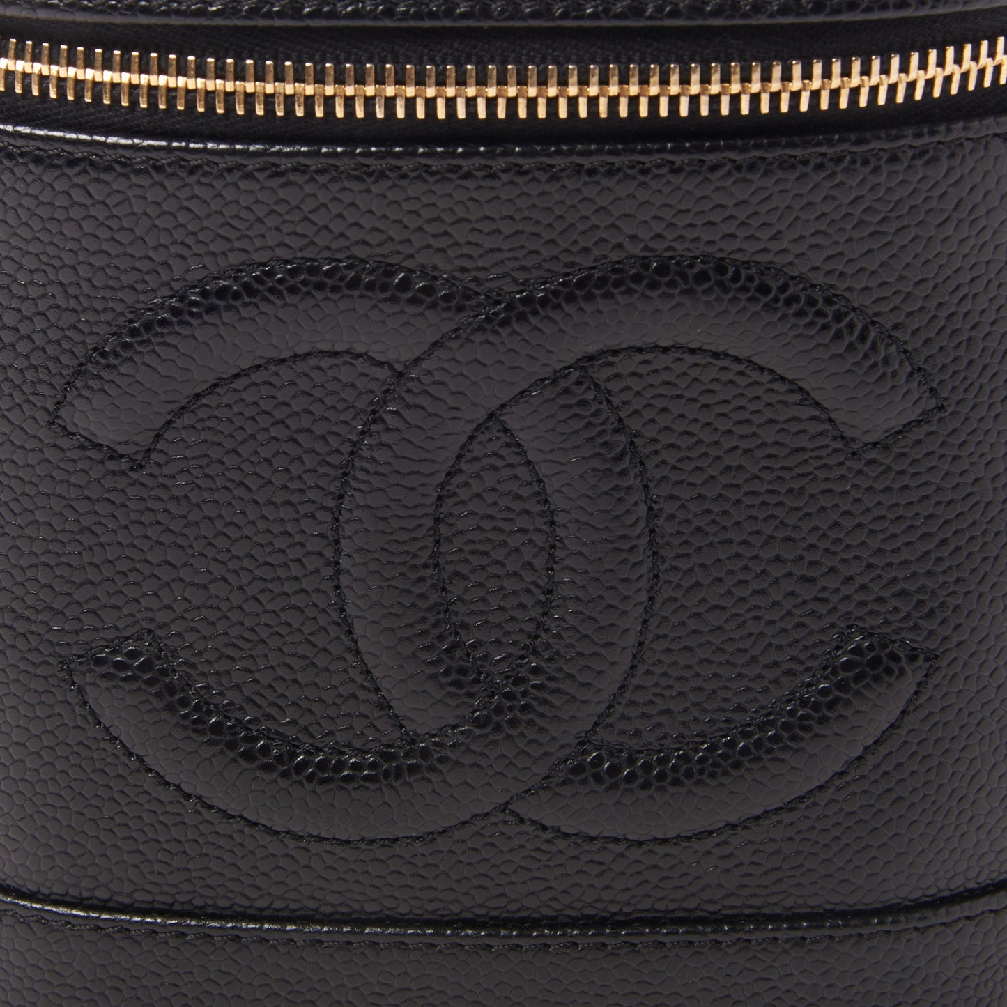 Caviar Vanity Cosmetic Case Black