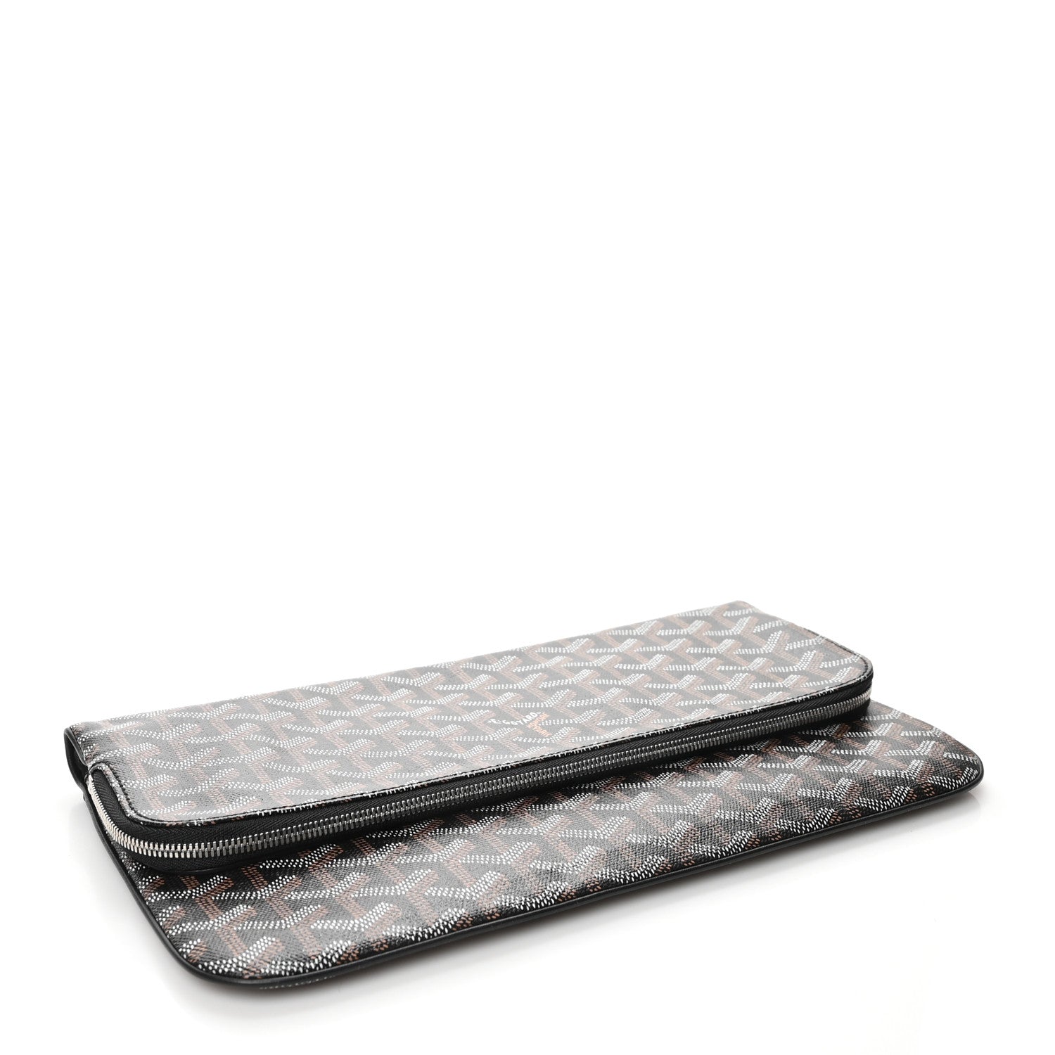 Goyard Goyardine Sainte Marie Soft Clutch Black 4 of 8