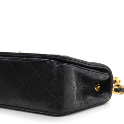 Chanel Lambskin Quilted Small Single Flap Black 8 of 8