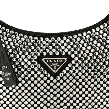 Prada Satin Crystal Mini Re-Edition 2000 Bag Cristal 9 of 11