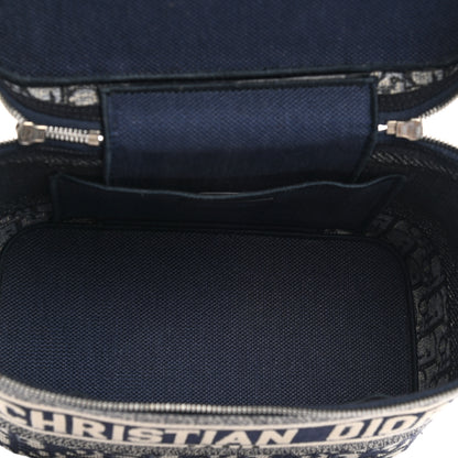 Christian Dior Oblique Diortravel Vanity Case Blue 5 of 8