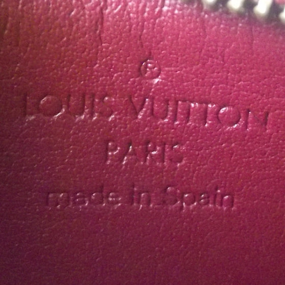 Louis Vuitton Vernis Key Pouch Pomme D'Amour 7 of 7