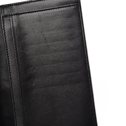 Chanel Patent Calfskin Lucky Symbols Yen Wallet Black 8 of 8