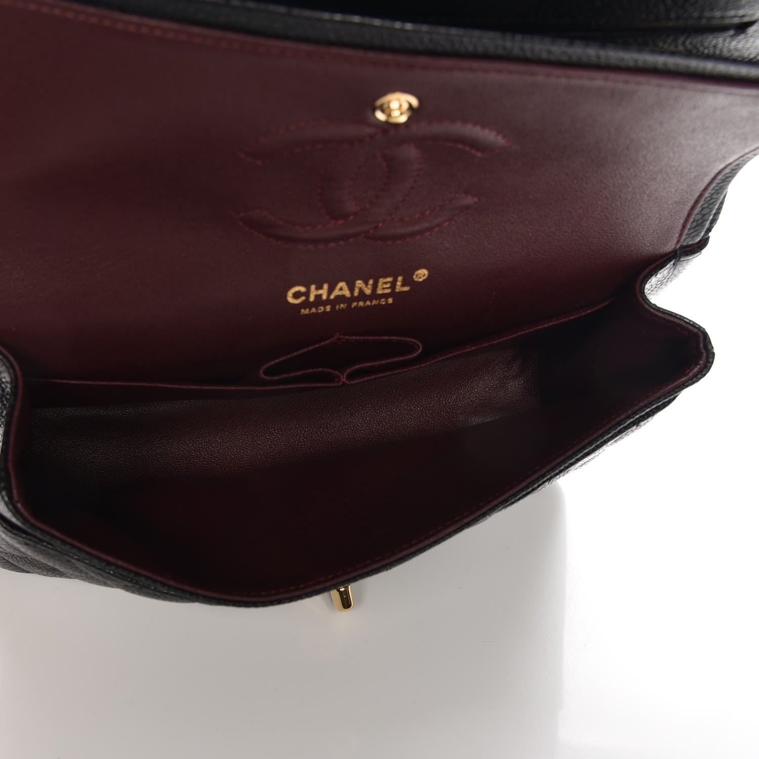 Chanel Caviar Quilted Small Double Flap Black 5 of 8