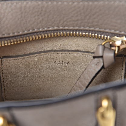Chloe Calfskin Suede Mini Pixie Signature Belt Bag Motty Grey 7 of 10