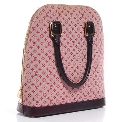 Louis Vuitton Mini Monogram Alma Haut Cherry 3 of 9