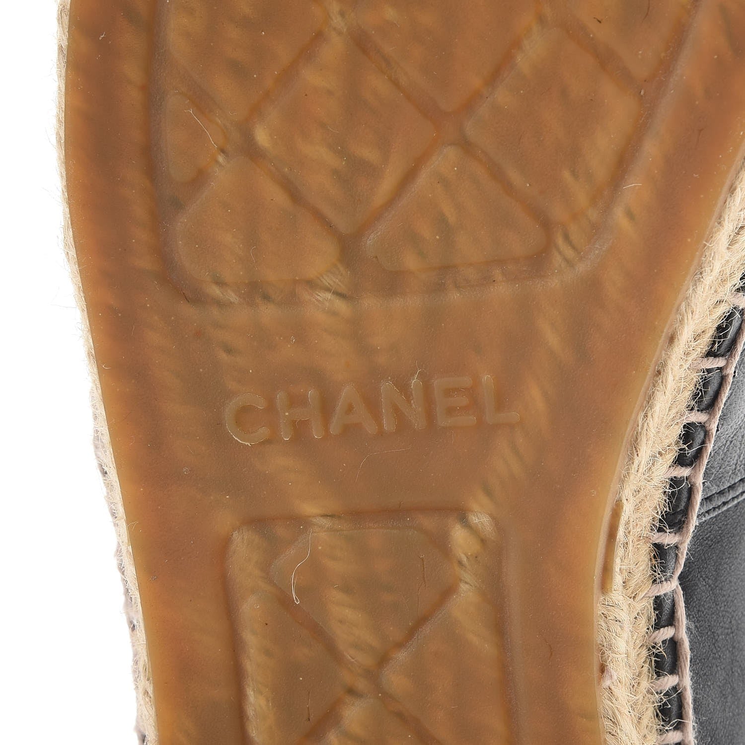 Chanel Lambskin CC Espadrilles 42 Black 11 of 16