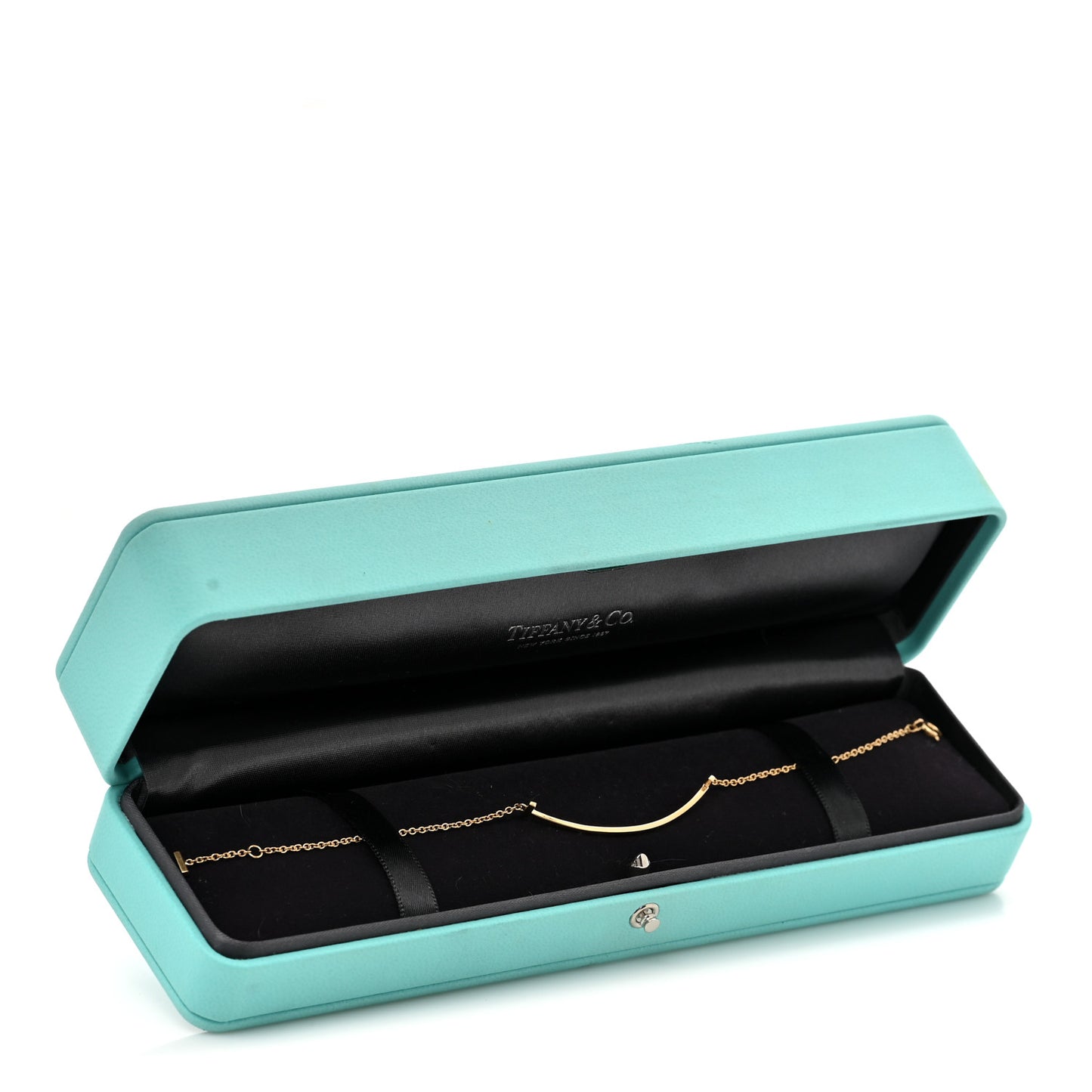 18K Yellow Gold T Smile Bracelet