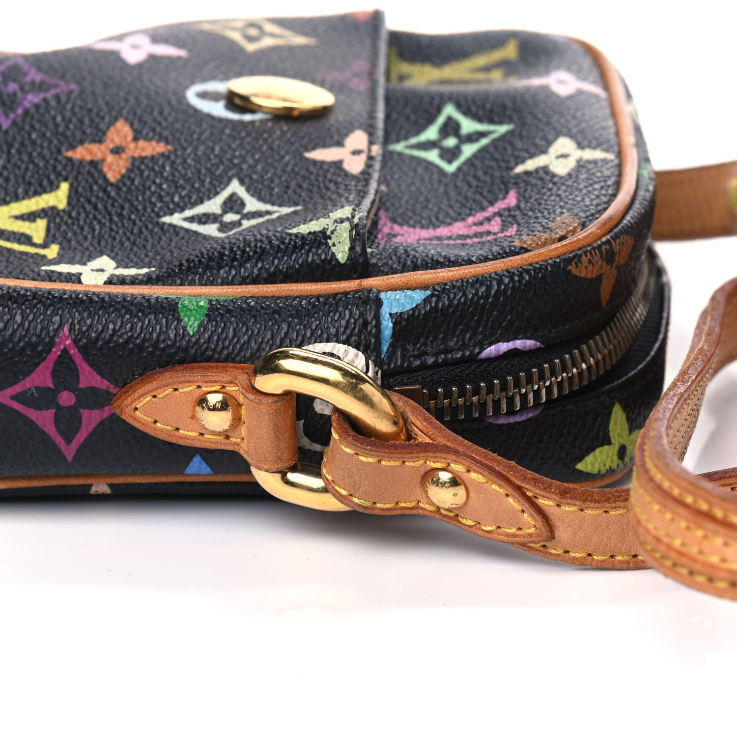 Louis Vuitton Monogram Multicolor Rift Black 10 of 11