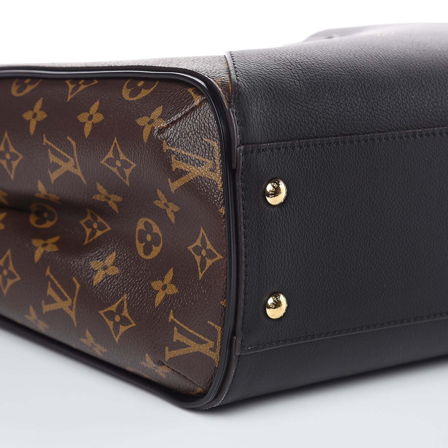 Louis Vuitton Calfskin Monogram Kimono Tote Black 7 of 10