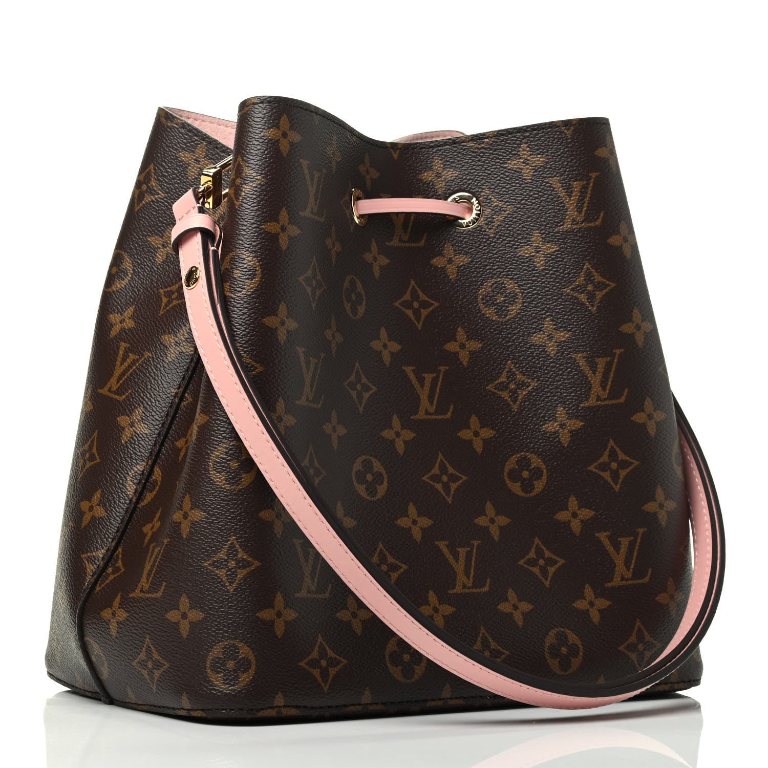 Louis Vuitton Monogram Neonoe MM Rose Poudre 2 of 3