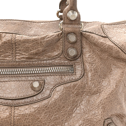 Balenciaga Agneau Giant 12 Silver Hardware Work Gris Poivre 9 of 15