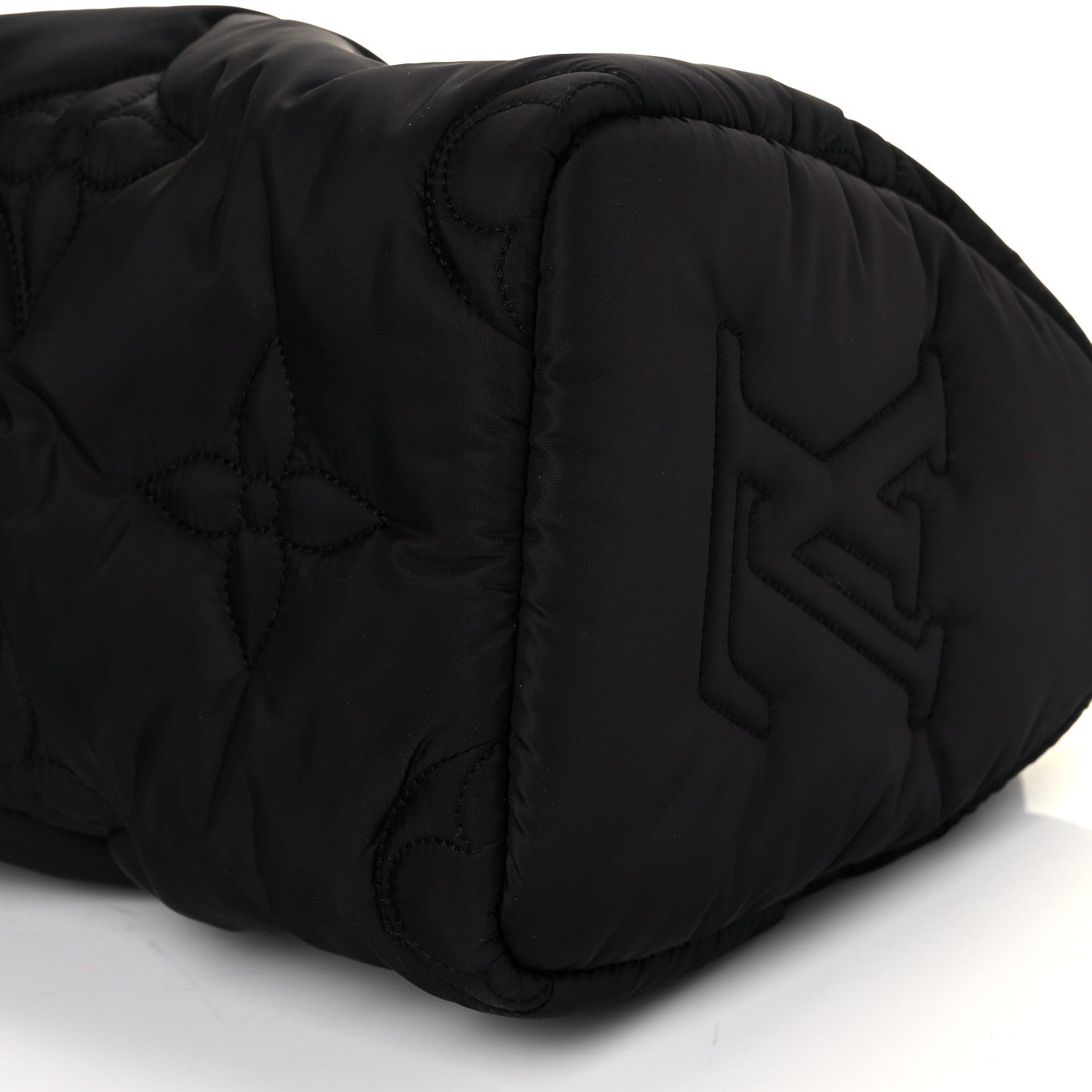 Louis Vuitton Econyl Mini Monogram Pillow Speedy Bandouliere 25 Black 7 of 7