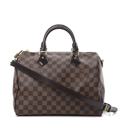 Louis Vuitton Damier Ebene Speedy Bandouliere 30 1 of 10