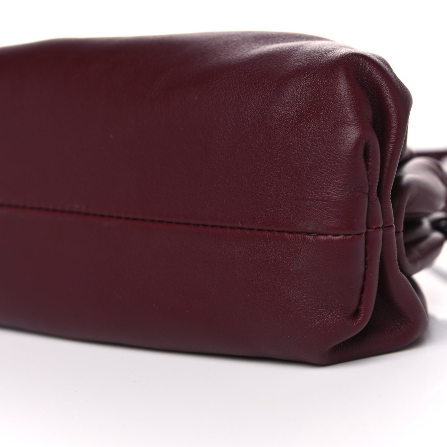 Butter Calfskin The Mini Pouch Bordeaux