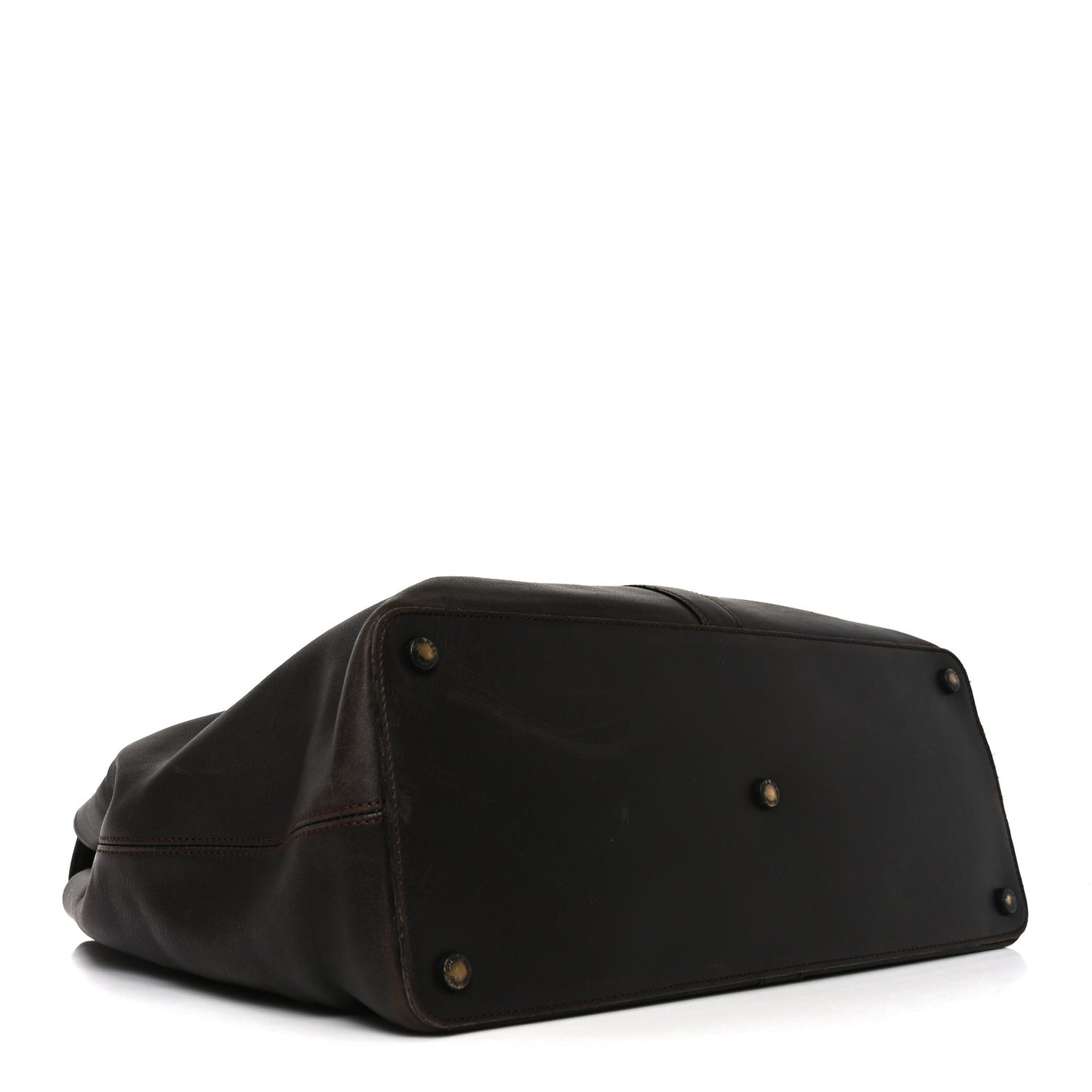 Calfskin Carrying Case Dark Brown