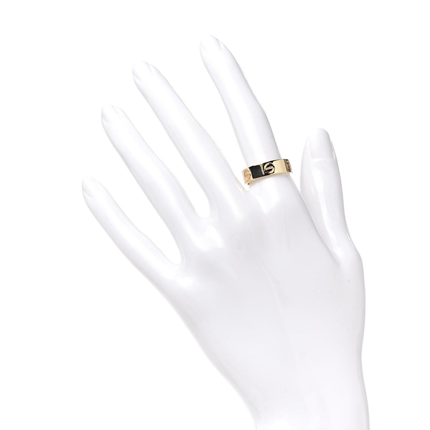 18K Yellow Gold 5.5mm LOVE Ring 53 6.25