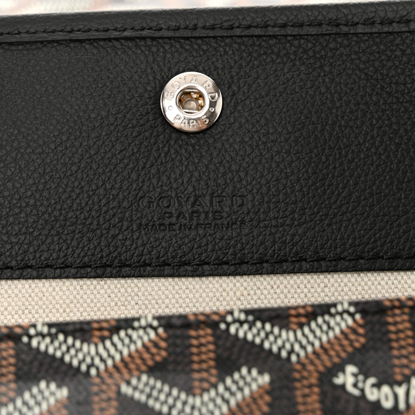 Goyardine Boheme Hobo Black