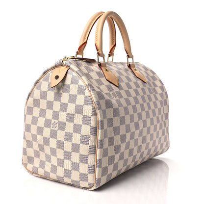 Louis Vuitton Damier Azur Speedy 30 3 of 8