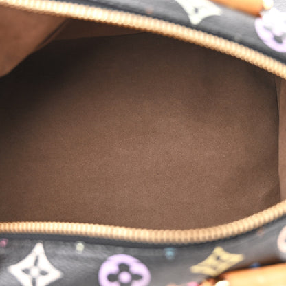 Louis Vuitton Monogram Multicolor Speedy 30 Black 5 of 13