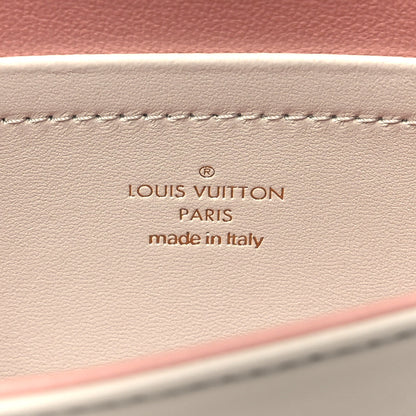 Louis Vuitton Lambskin Embossed Monogram Pochette Coussin Natural Cream 6 of 10
