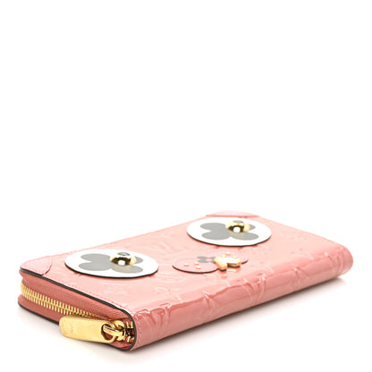 Louis Vuitton Vernis Valentine Dog Zippy Wallet Vieux Rose 4 of 6