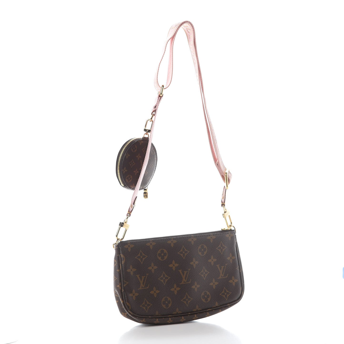 Monogram Multi Pochette Accessories Rose Clair