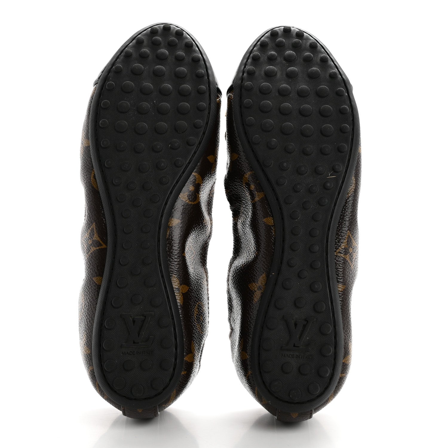 Louis Vuitton Monogram Flirty Ballerina Flats 37.5 Black 5 of 10