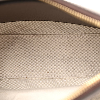Gucci GG Supreme Monogram Textured Dollar Calfskin Small Ophidia Hobo Beige Ebony New Acero 5 of 10
