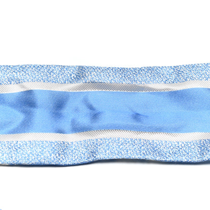 Christian Dior Silk Oblique Mitzah Scarf Cornflower Blue 3 of 3