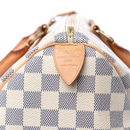 Louis Vuitton Damier Azur Speedy 30 8 of 19