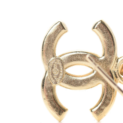 Chanel Pearl CC Hoop Drop Earring Gold 4 of 5