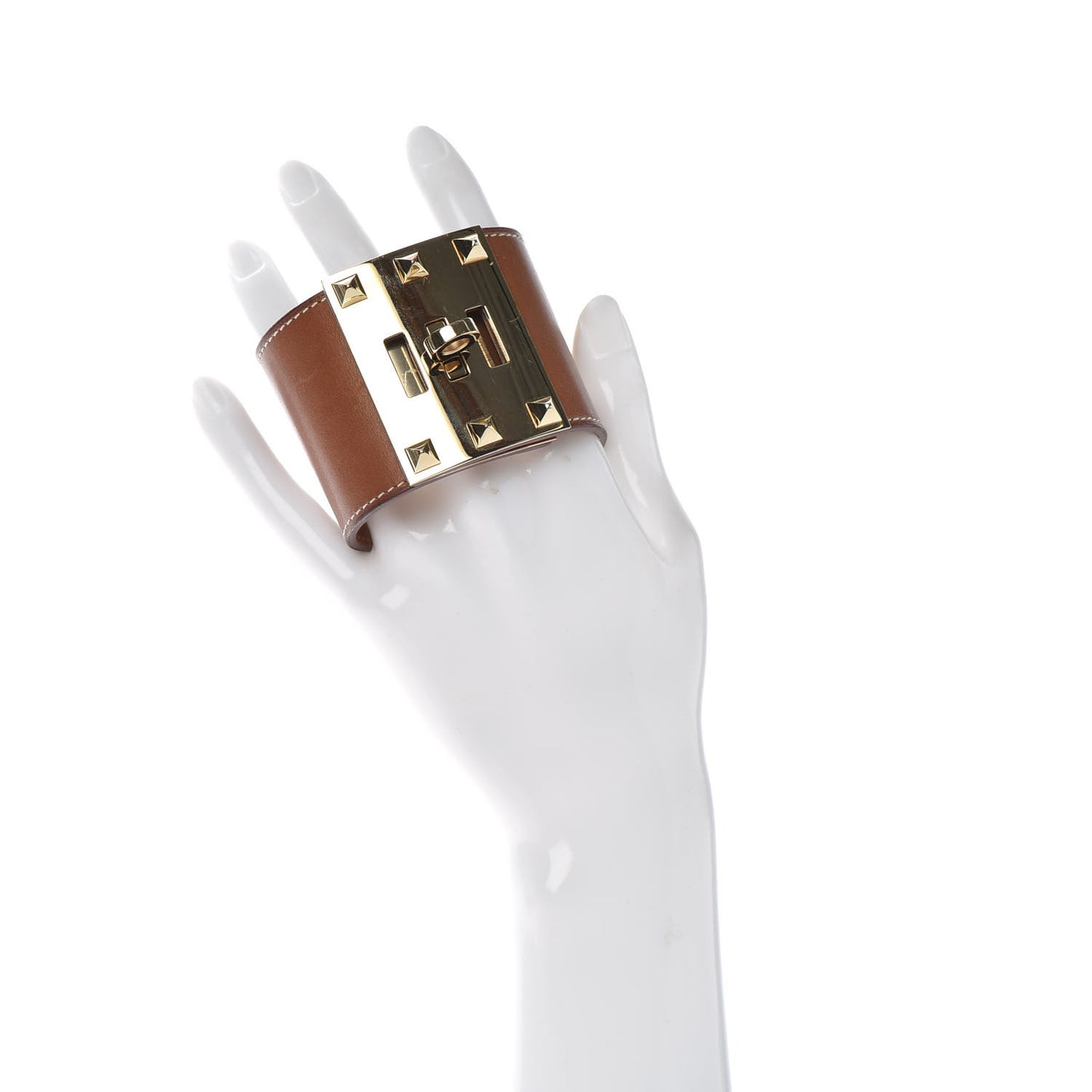 Barenia Kelly Extreme Dog Bracelet S Fauve