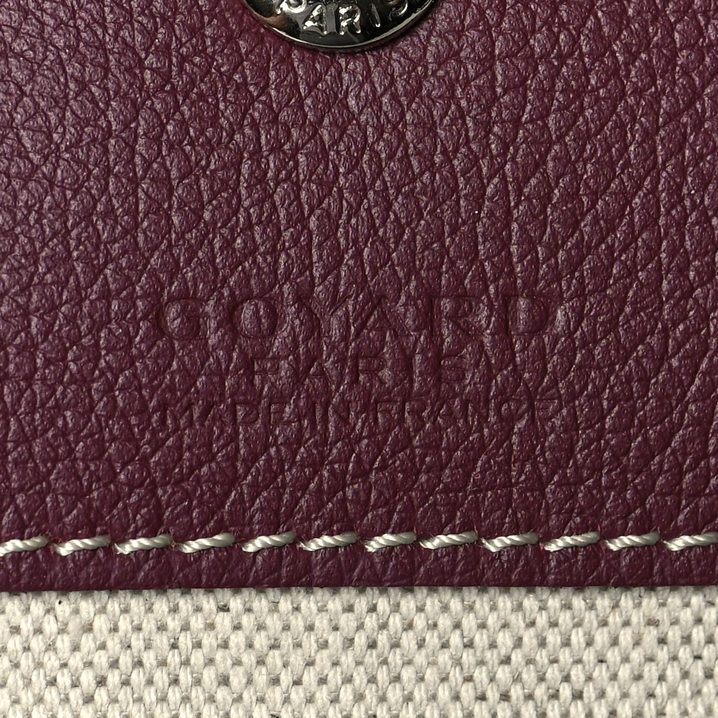 Goyardine Saint Louis PM Burgundy