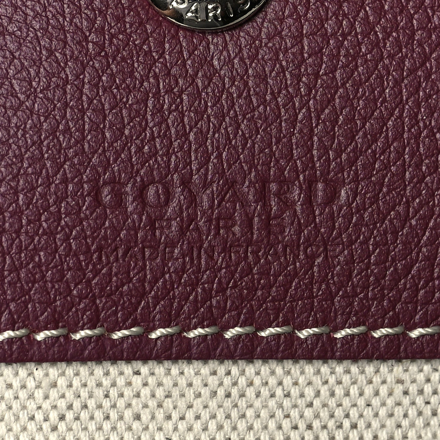 Goyard Goyardine Saint Louis PM Burgundy 7 of 12